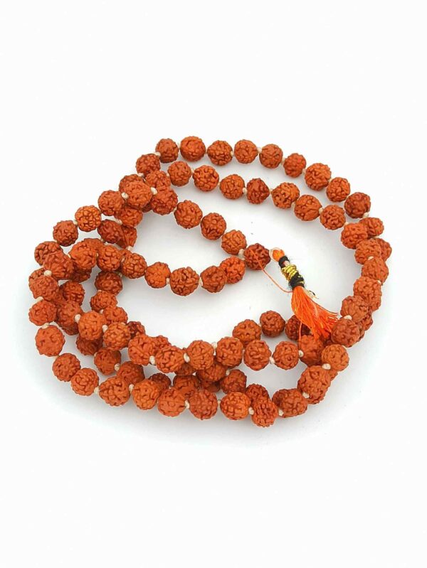 Rudraksha Mala (Brown, 108 Rudraksha Beads) 57 Cm - Image 2