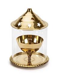 Akhand Diya Brass Table Diya