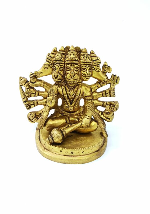 PunchmukhiHanuman ji brass idol