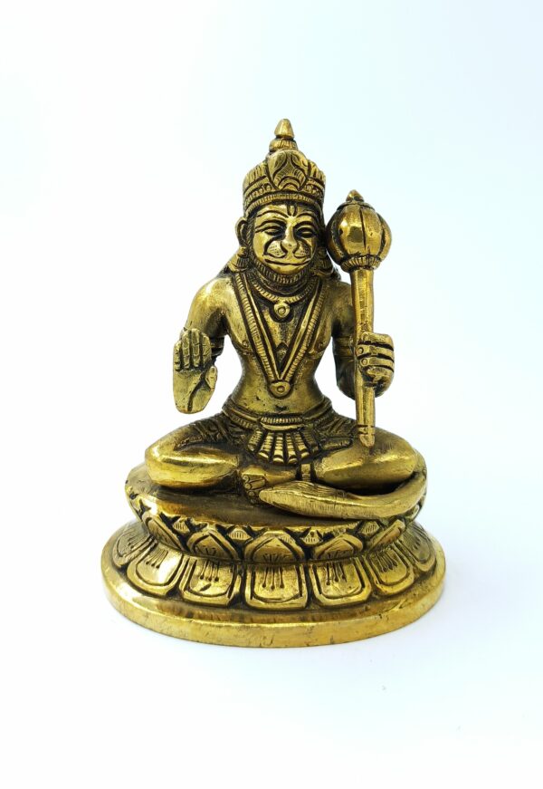 Hanuman idol brass