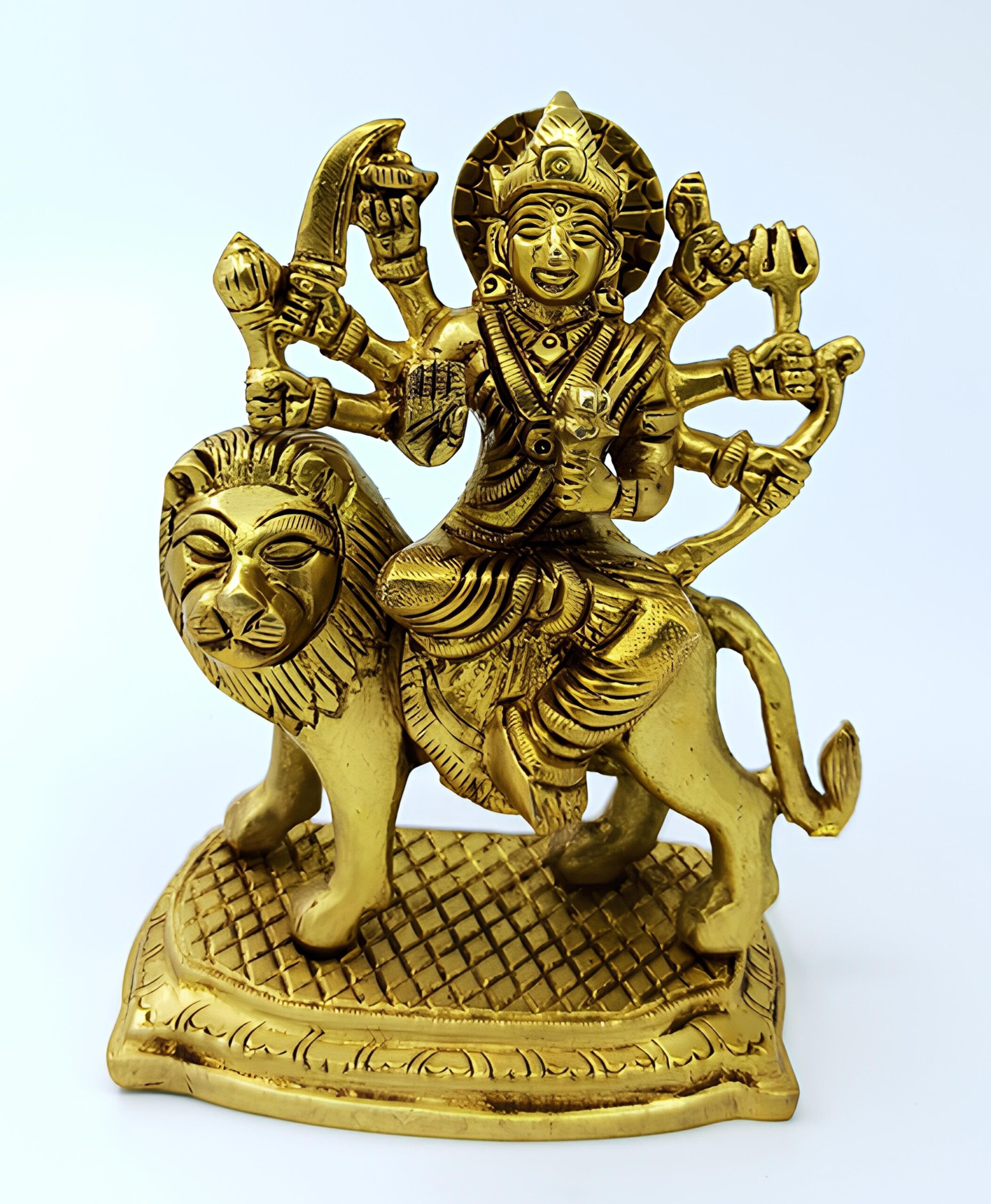 Antique Ma Durga Murti  With Chowki