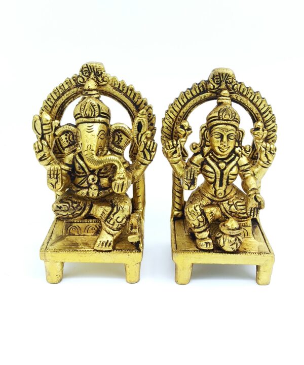 Laxmi ganesh brass