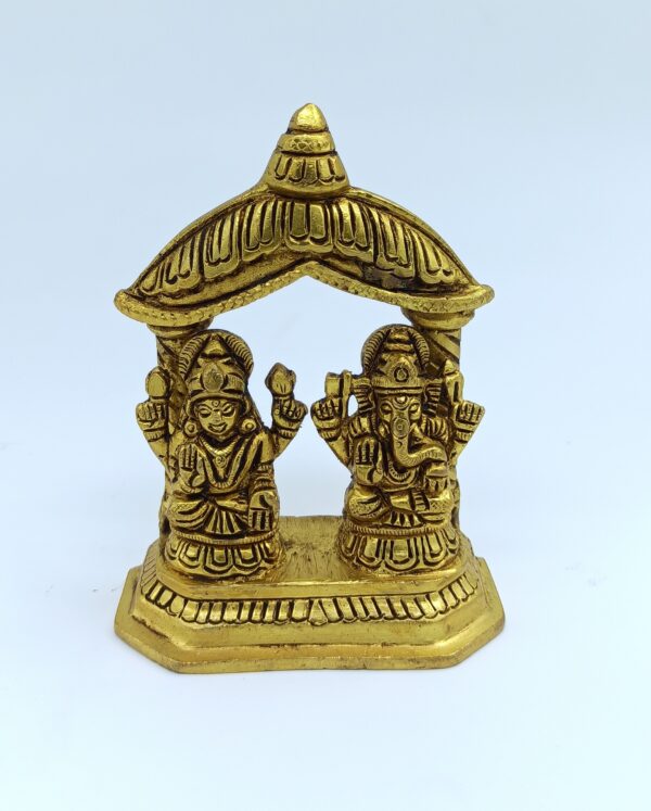 brass laxmi ganesh