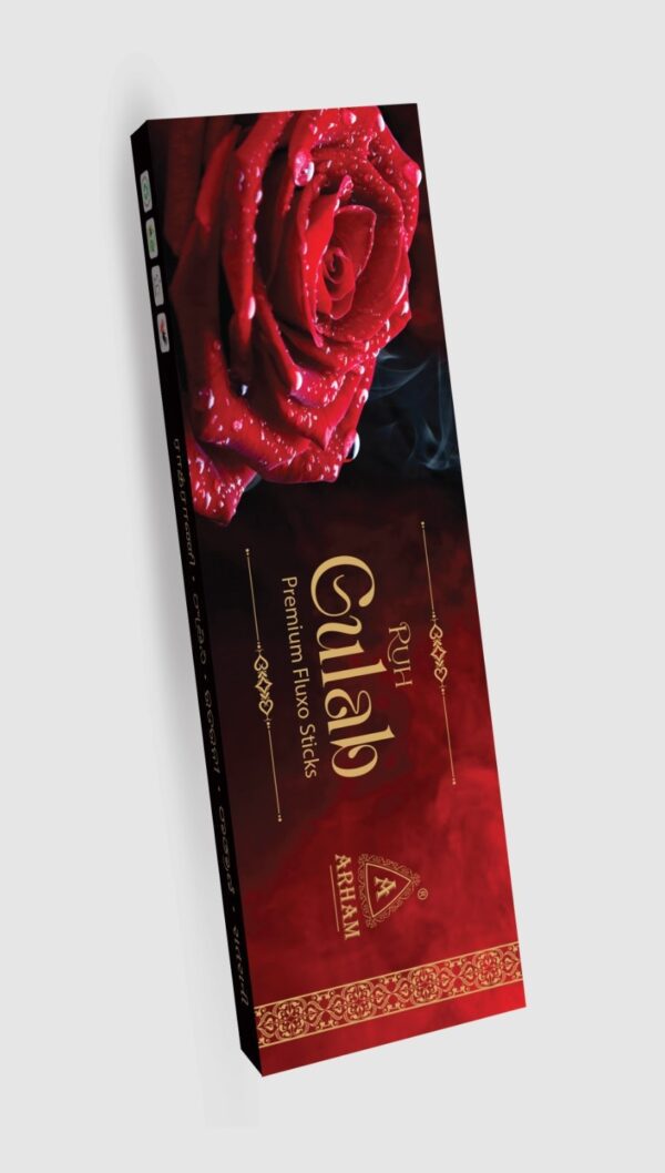 Arham Fragrance Ruh Gulab Premium fluxo Masala Incense Sticks Agarbatti