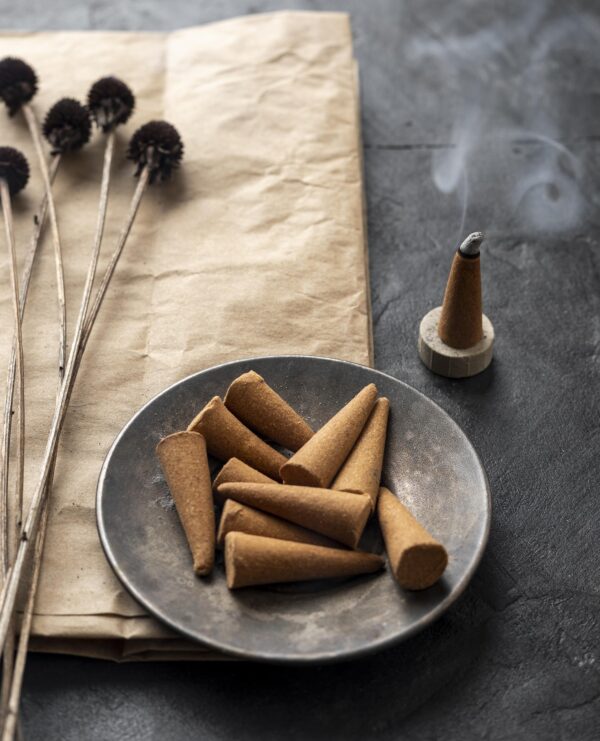 Arham gold Dhoop Cones - Image 2