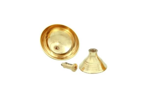 Akhand Diya Brass for Pooja (Over night Akhand jyot diya ) - Image 2