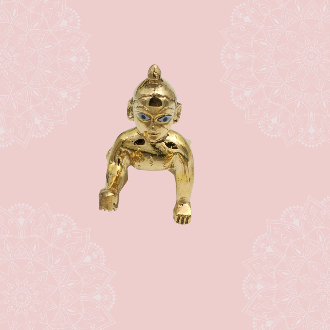 Laddu Gopal Idol Brass 3 no